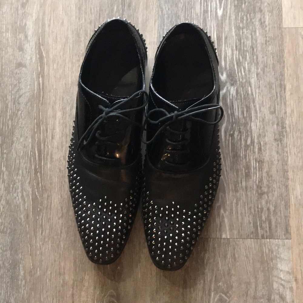 Black Studded Special Edition Brogues